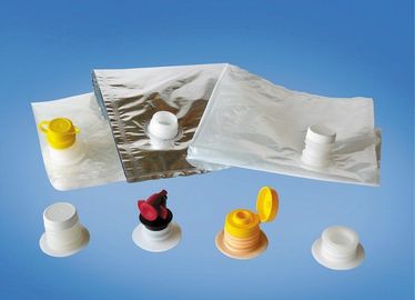 Transparent PE Plastic Bag Trong Box Bao bì / Liquid Spout Túi Xách