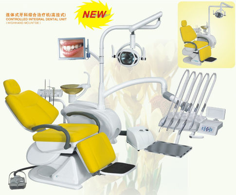 CE foldaway bệnh nhân nha khoa Chủ tịch Đơn vị Điện Highhand Mounted