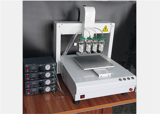 Thiết bị rót chai Nhiều kim benchtop Robot Pha Máy