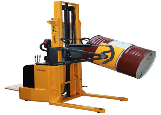 135 ° Rotator Full Electric Drum Thiết bị Giao thông vận tải / Drum Lifter Và Tilter