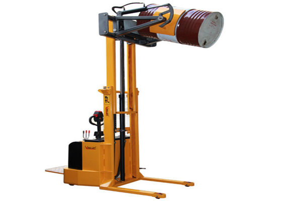 135 ° Rotator Full Electric Drum Thiết bị Giao thông vận tải / Drum Lifter Và Tilter