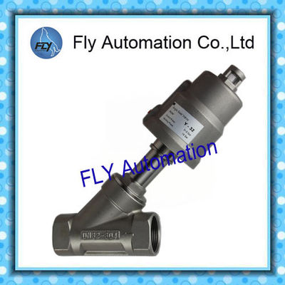2000 Threaded Cảng 2/2 Way Góc Seat Van khí nén tích hợp PPS Thiết bị truyền động