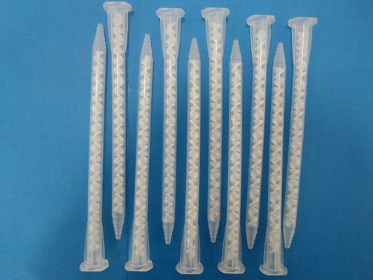 5-17s 50ml Cartridge Bayonet Static Mixer tip, nhựa PP Nozzle tĩnh