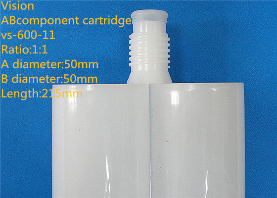 AB Glue 600ml 1: 1 Hai phần Epoxy Cartridge kép Cartridge AB Keo Cartridge