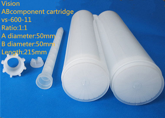 AB Glue 600ml 1: 1 Hai phần Epoxy Cartridge kép Cartridge AB Keo Cartridge