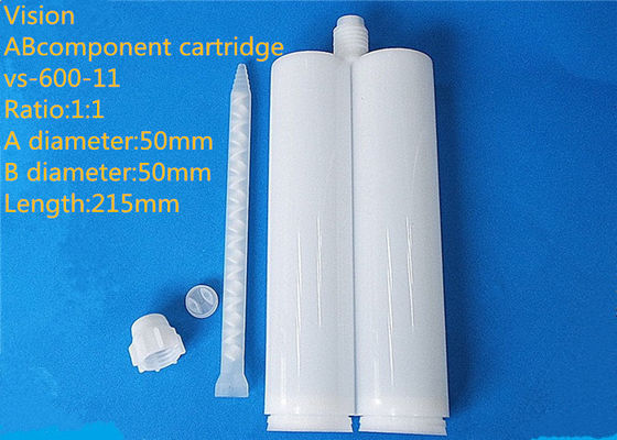 AB Glue 600ml 1: 1 Hai phần Epoxy Cartridge kép Cartridge AB Keo Cartridge