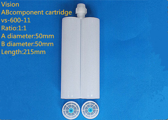 AB Glue 600ml 1: 1 Hai phần Epoxy Cartridge kép Cartridge AB Keo Cartridge