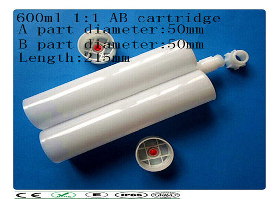 Pha chế hộp mực đúp 600ml, nhựa AB Keo Cartridge