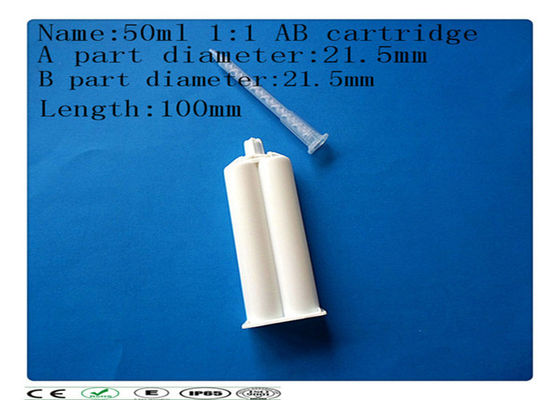 AB keo mực, 50ml 1: 1 hộp mực kép, Syringe Barrel