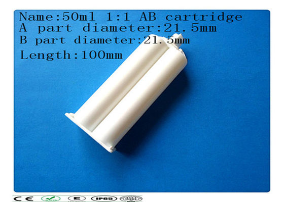 AB keo mực, 50ml 1: 1 hộp mực kép, Syringe Barrel