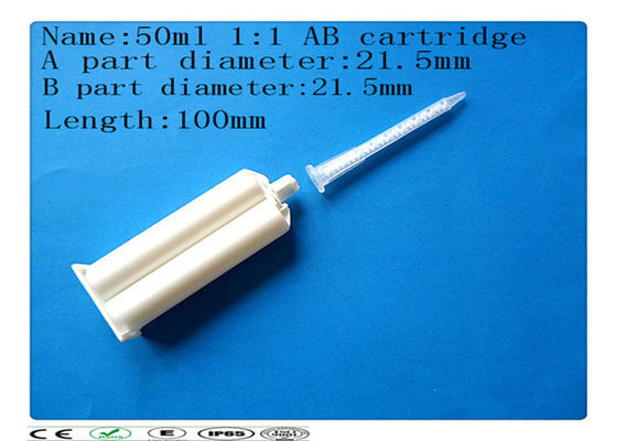 AB keo mực, 50ml 1: 1 hộp mực kép, Syringe Barrel