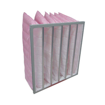 F5 - F8 Túi lọc Nhà ở, thông gió tổng hợp Lọc Air 595x595x500MM - 6P