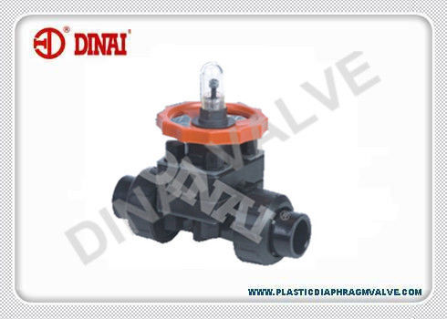UPVC, CPVC, PVDF, PPH đúng đoàn nhựa van màng, kích thước từ 1/2 &quot;đến 2&quot;, PN1.0Mpa