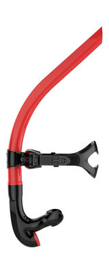 Người lớn đen và đỏ PU Bể Snorkle với Silicone ngậm Đào tạo Swimmer
