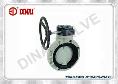 chống ăn mòn van bướm nhựa cho nhà máy clo, UPVC, CPVC, PVDF, PP, PPH bịa đặt