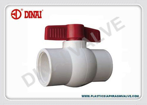 3/8 &#39;&#39; - 4 &#39;&#39; Compact nhựa Ball Valve Với NPT / BSPT đề End