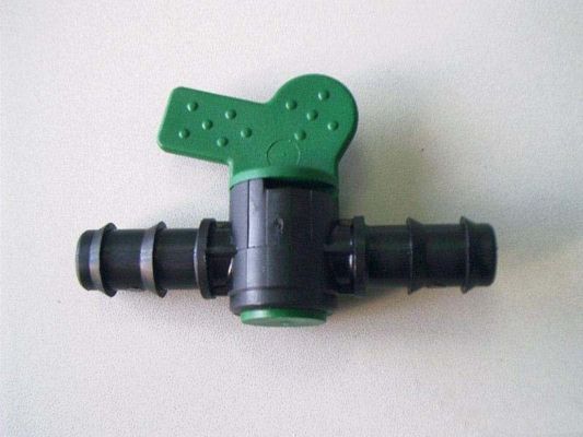 Thân hình màu đen và xi lanh màu xanh lá cây nhựa Ball Valve cho bơm hội phần