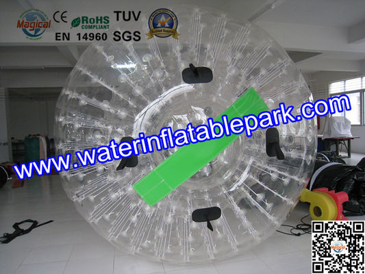 Hài hước Thương Thú vị Inflatable xanh đất zorb bóng 3m x 2m