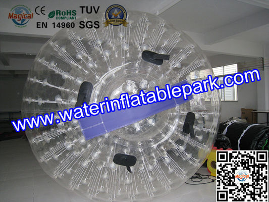Hài hước Thương Thú vị Inflatable xanh đất zorb bóng 3m x 2m