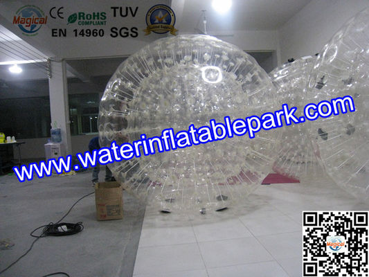 Hài hước Thương Thú vị Inflatable xanh đất zorb bóng 3m x 2m