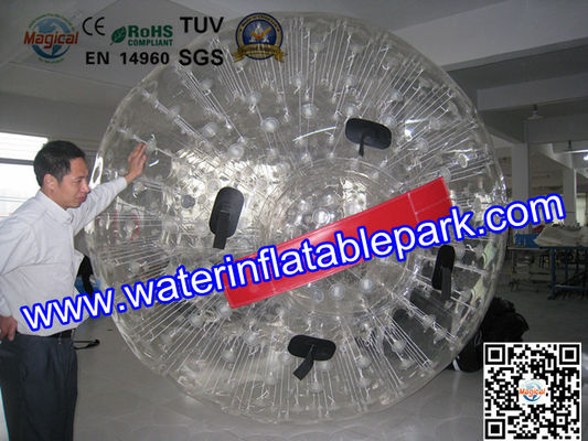 Hài hước Thương Thú vị Inflatable xanh đất zorb bóng 3m x 2m