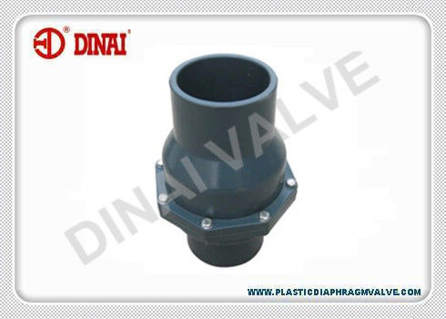UPVC / nhựa PVC Kiểm tra Van Swing Loại Ổ cắm kết nối, DIN ANSI tiêu chuẩn JIS