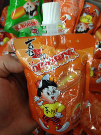 Bao bì Jelly tùy chỉnh đứng lên túi Spout trong nhựa nhiều lớp